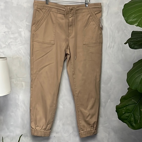 TINSELTOWN Women's Elastic-Cuff Pull-On Denim Jogger Pants. Size xxl - Picture 2 of 9